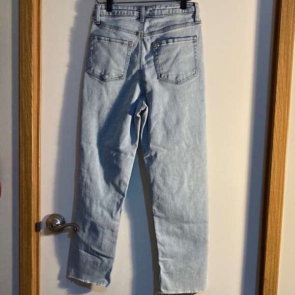 Vanilla Star Sky Blue Straight Leg Jeans - Picture 4 of 7